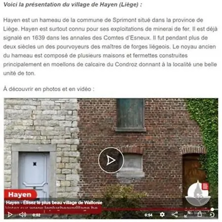Casa vacanze Le D'hayen